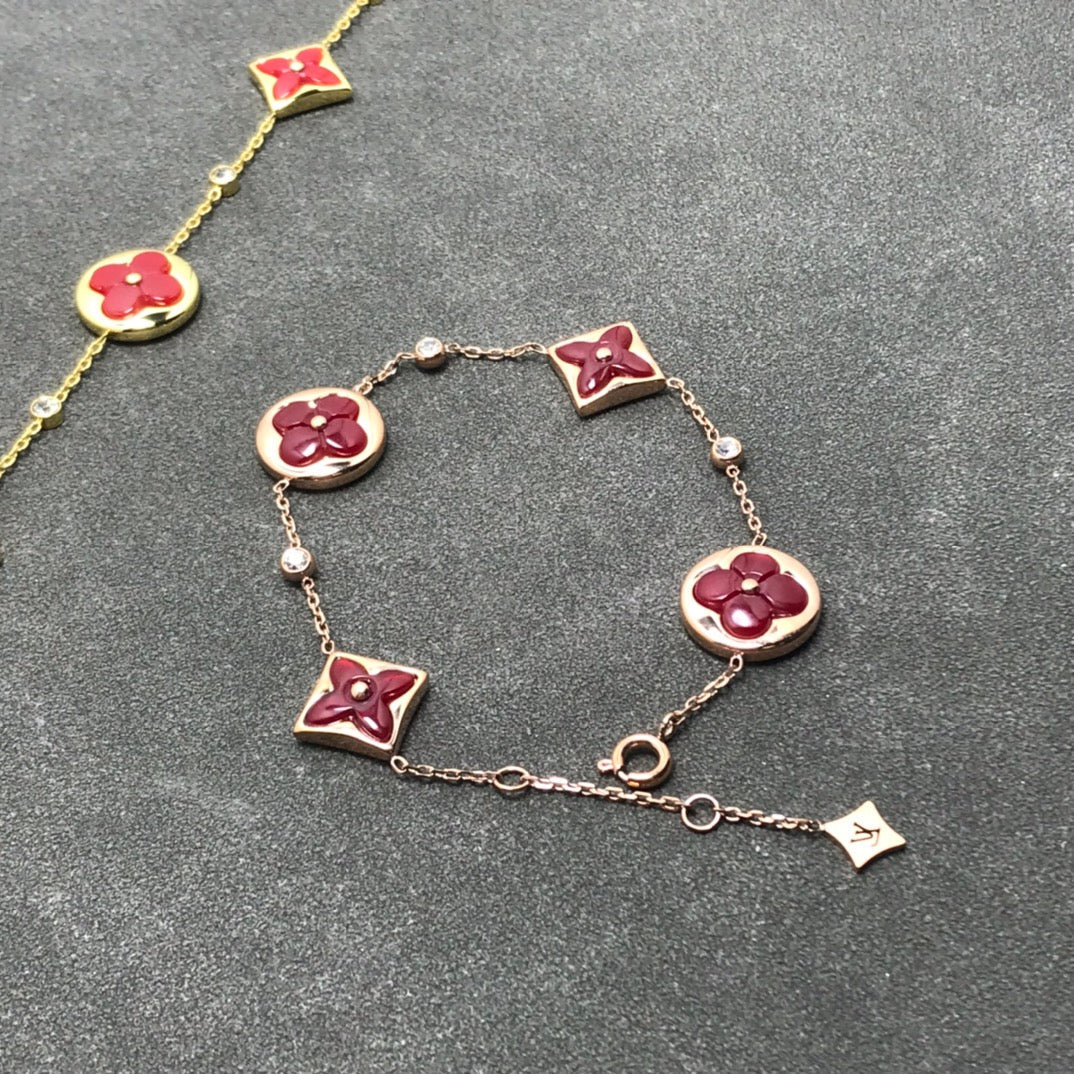 [Rose Tomorrow]STAR AND SUN CARNELIAN 4 MOTIFS 3 DIAMONDS