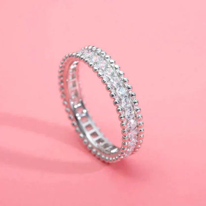 [Rose Tomorrow]PERLEE DIAMOND SILVER RING