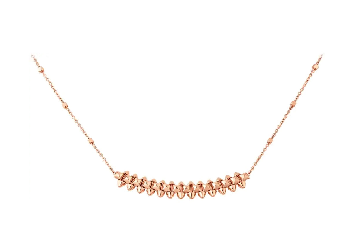 [Rose Tomorrow]CLASH PINK GOLD NECKLACE