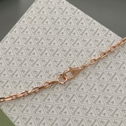 [Rose Tomorrow]LUCKY SPRING 15 MOTIFS ROSE GOLD NECKLACE