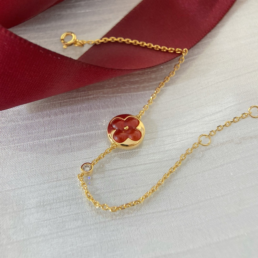 [Rose Tomorrow]SUN PEDANT CARNELIAN BRACELET