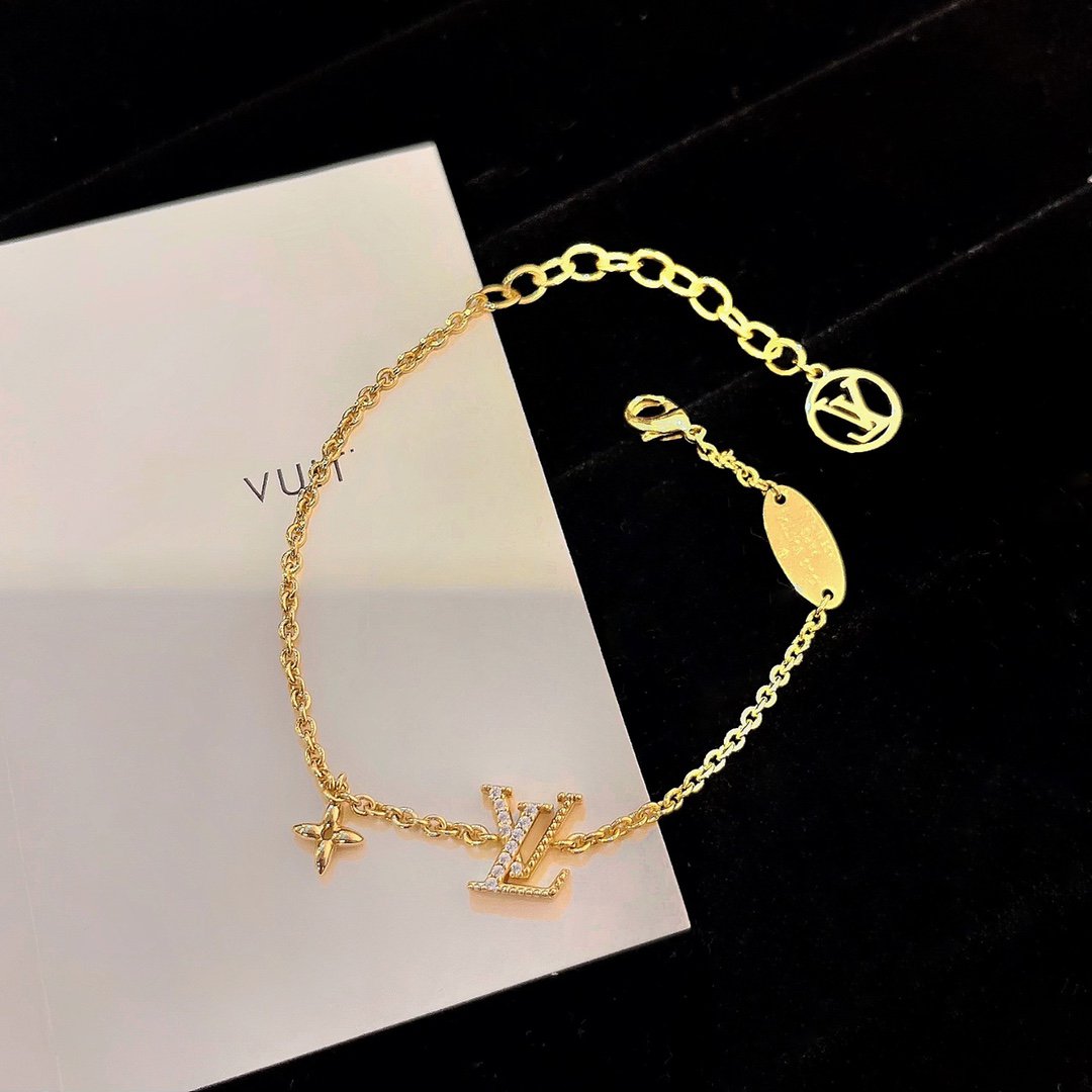 [Rose Tomorrow] LOGO STAR MOTIF GOLD BRACELET