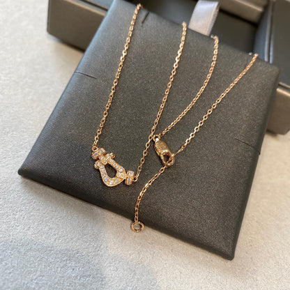 [Rose Tomorrow]FORCE 10 DIAMOND PINK GOLD NECKLACE MINI MODEL