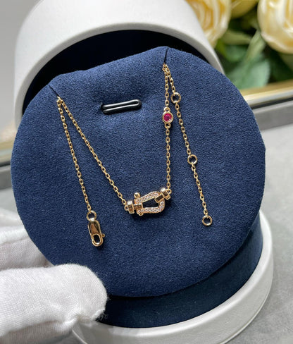 [Rose Tomorrow]FORCE 10 DIAMOND PINK GOLD NECKLACE