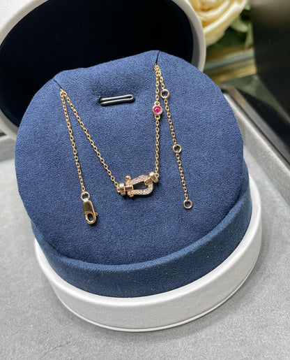 [Rose Tomorrow]FORCE 10 DIAMOND PINK GOLD NECKLACE