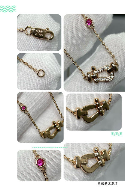 [Rose Tomorrow]FORCE 10 DIAMOND PINK GOLD NECKLACE