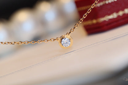 [Rose Tomorrow]DAMOUR DIAMOND NECKLACE