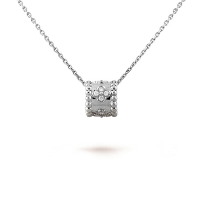 [Rose Tomorrow]PERLEE PEDANT SIVLER DIAMOND NECKLACE