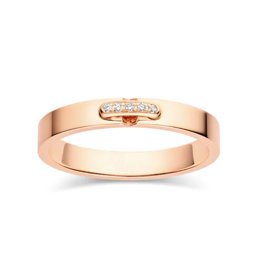 [Meteor Jewels]ALLIANCE LIENS VIDENCE DIAMOND 3MM RING