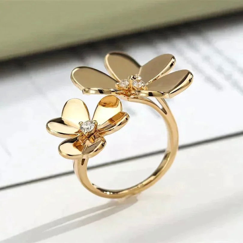 [Rose Tomorrow]CLOVER COMOS GOLD DIAMOND RING