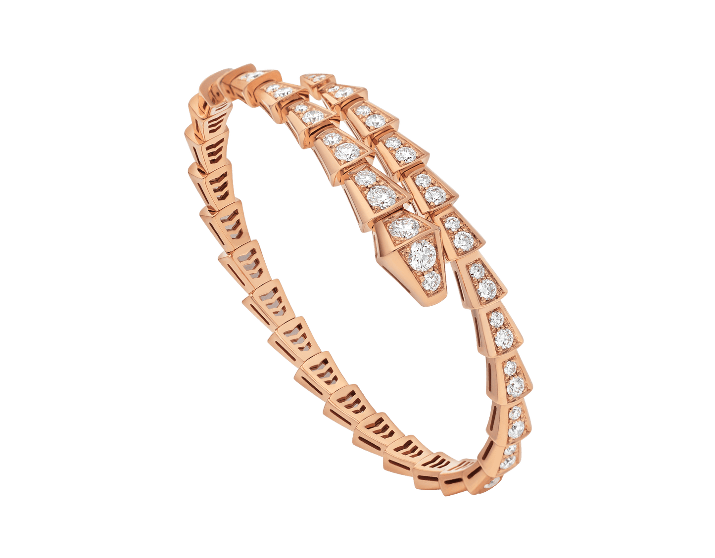 [Rose Tomorrow]SERPENTI BRACELET 6.8MM PINK GOLD DIAMOND