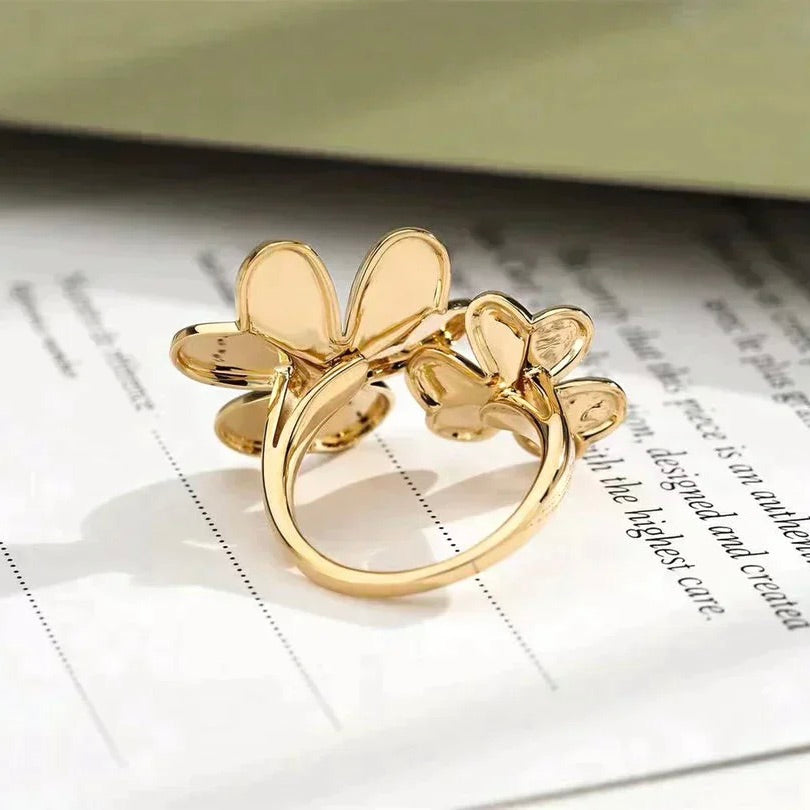 [Rose Tomorrow]CLOVER COMOS GOLD DIAMOND RING