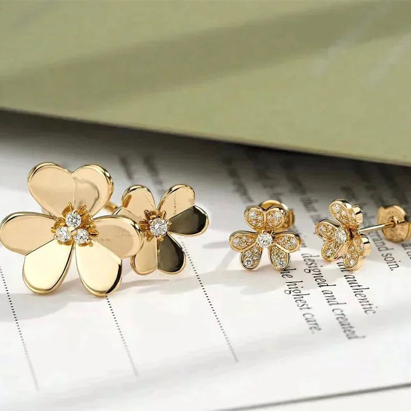 [Rose Tomorrow]CLOVER COMOS GOLD DIAMOND RING