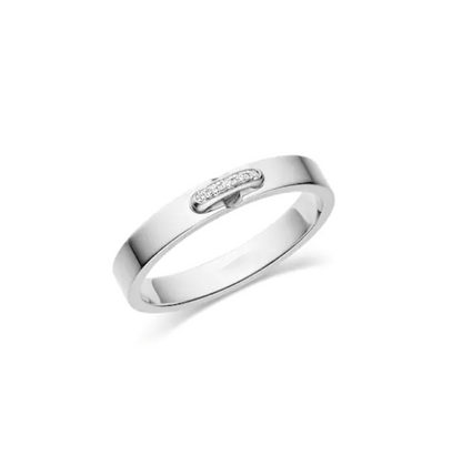 [Meteor Jewels]ALLIANCE LIENS VIDENCE DIAMOND 3MM RING