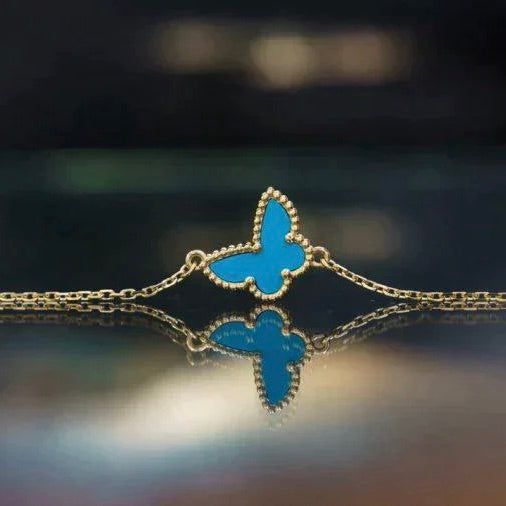 [Rose Tomorrow]BUTTERFLY TURQUOISE BUTTERFLY BRACELET