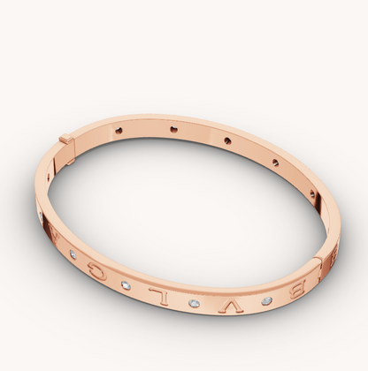 [Rose Tomorrow]ZERO 1 PINK GOLD 12 DIAMONDS BRACELET