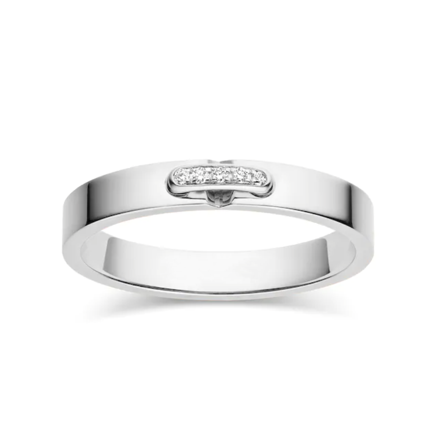 [Meteor Jewels]ALLIANCE LIENS VIDENCE DIAMOND 3MM RING