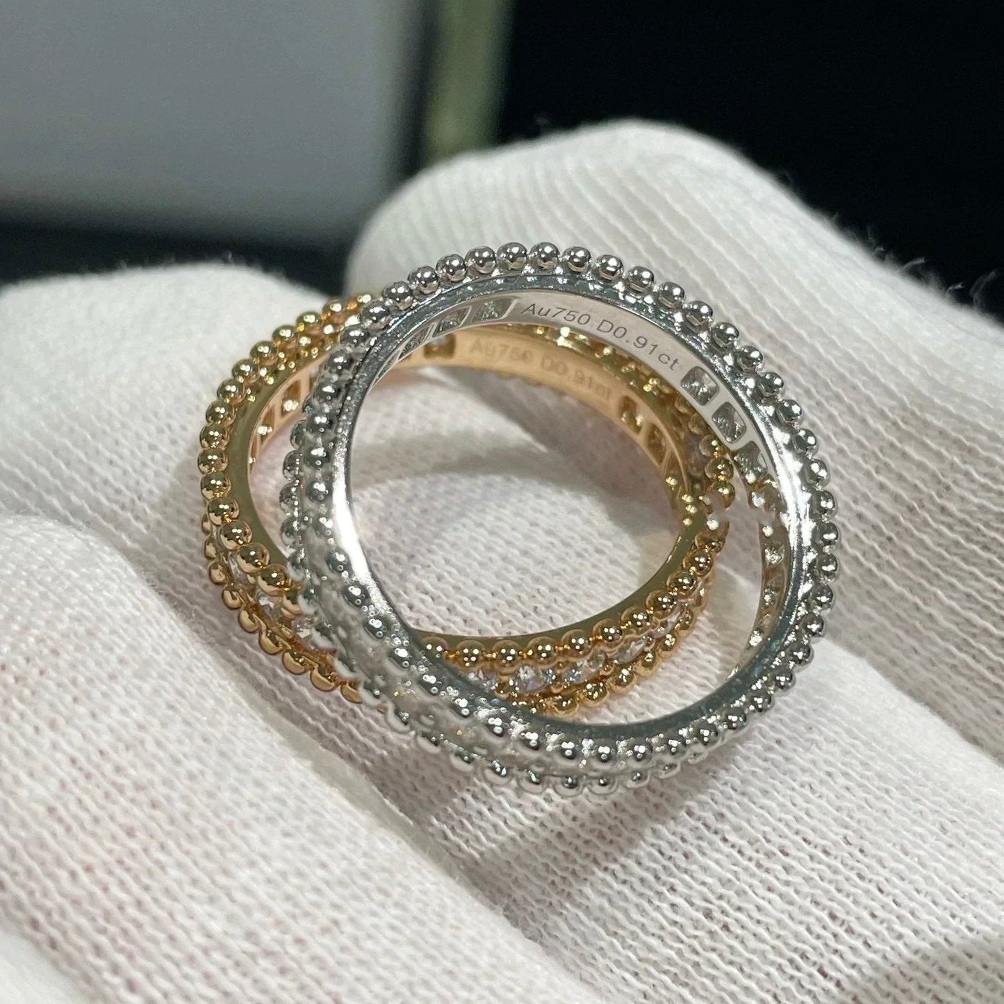 [💎ROSE💎]PERLEE DIAMOND ROSE GOLD RING