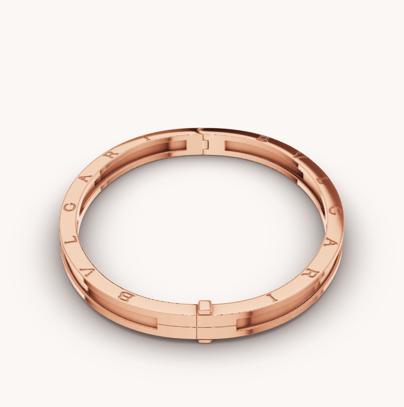 [Rose Tomorrow]ZERO 1 SPIRAL PINK GOLD BRACELET