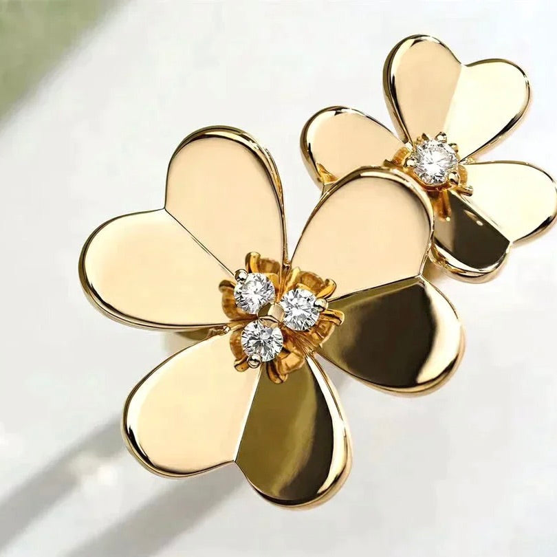 [Rose Tomorrow]CLOVER COMOS GOLD DIAMOND RING