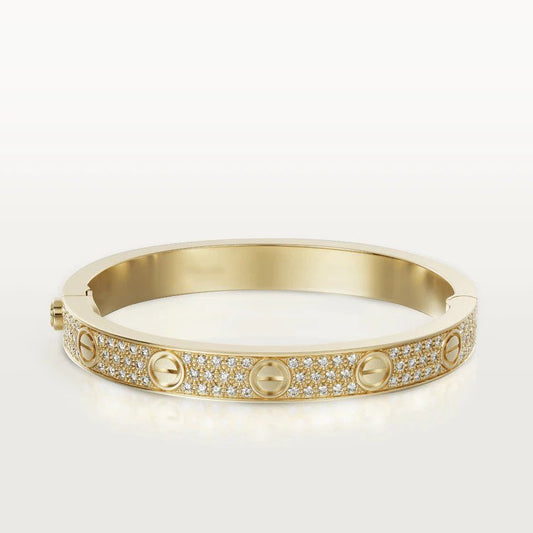 [Rose Tomorrow]LOVE BRACELET 6.1MM DIAMOND-PAVED