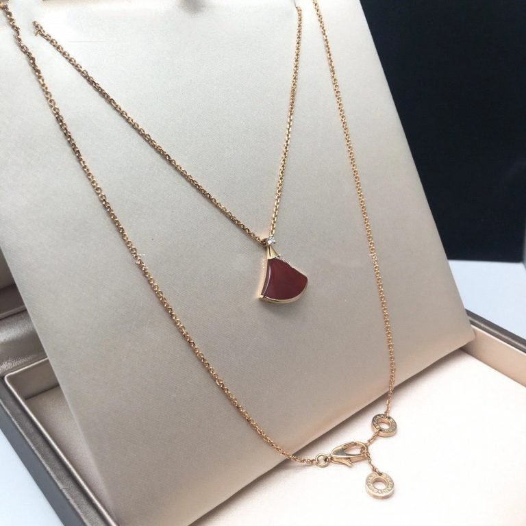 [Rose Tomorrow]DREAM NECKLACE CARNELIAN 1 DIAMOND