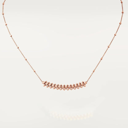 [Rose Tomorrow]CLASH PINK GOLD NECKLACE