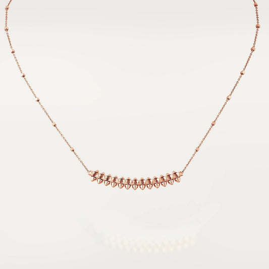 [Rose Tomorrow]CLASH PINK GOLD NECKLACE