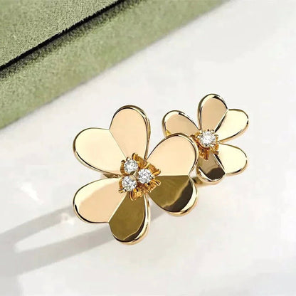 [Rose Tomorrow]CLOVER COMOS GOLD DIAMOND RING