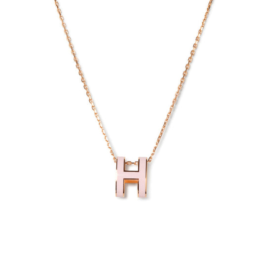[Rose Tomorrow]POP H PEDANT PINK GOLD