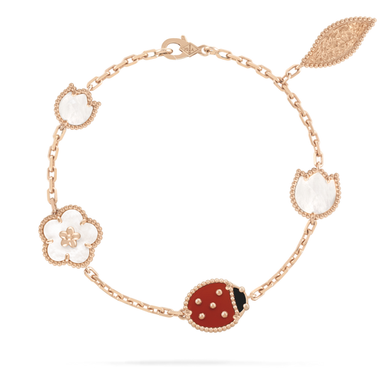 [Rose Tomorrow]LUCKY SPRING 5 MOTIF BRACELET