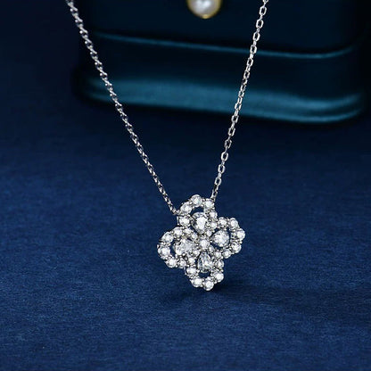 [Rose Tomorrow]LOOP NECKLACE FULL MOTIF DIAMOND 16MM MULTIPLE COLORS