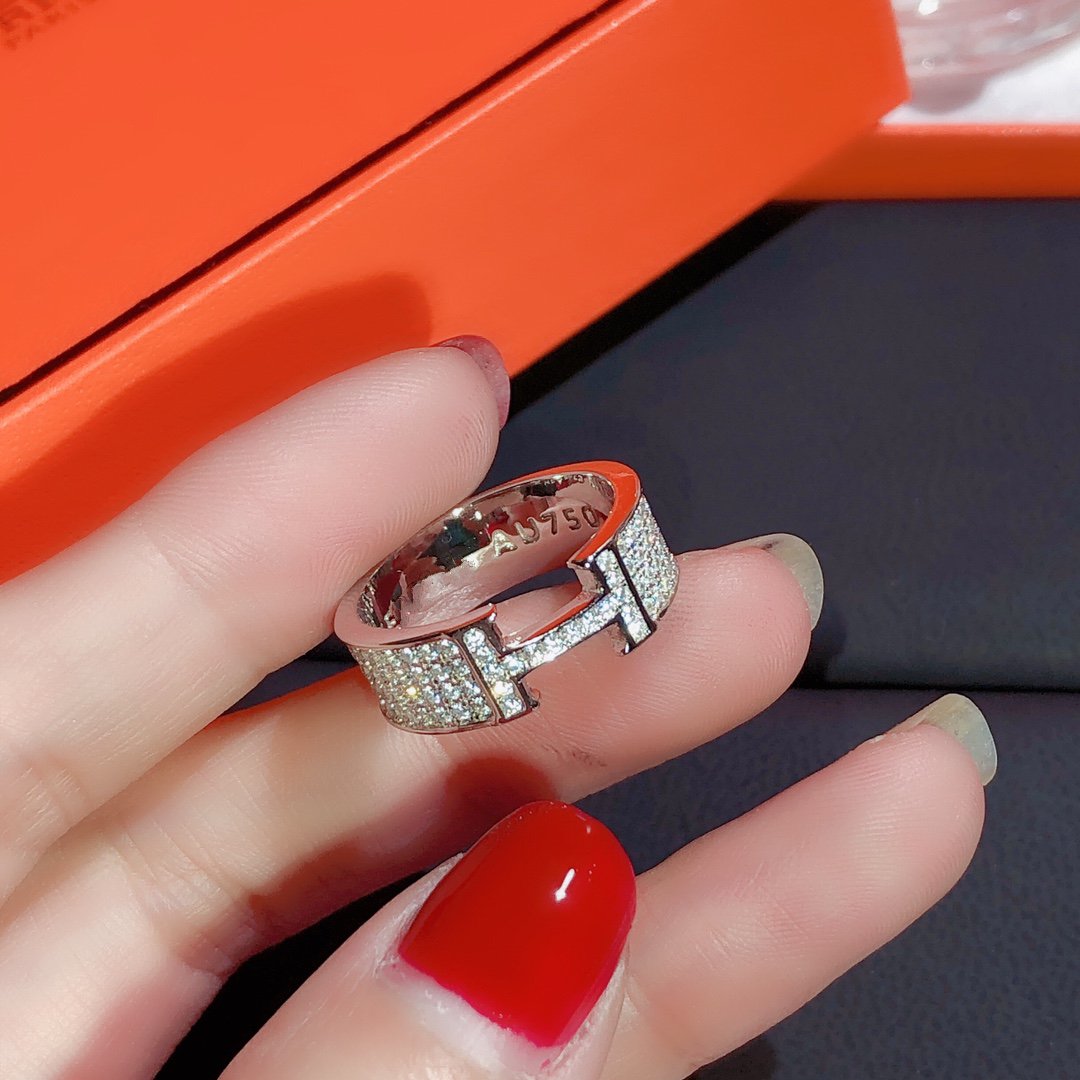 [Rose Tomorrow]H RING FULL DIAMOND