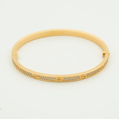 [Rose Tomorrow]LOVE BRACELET 3.65MM DIAMOND-PAVED