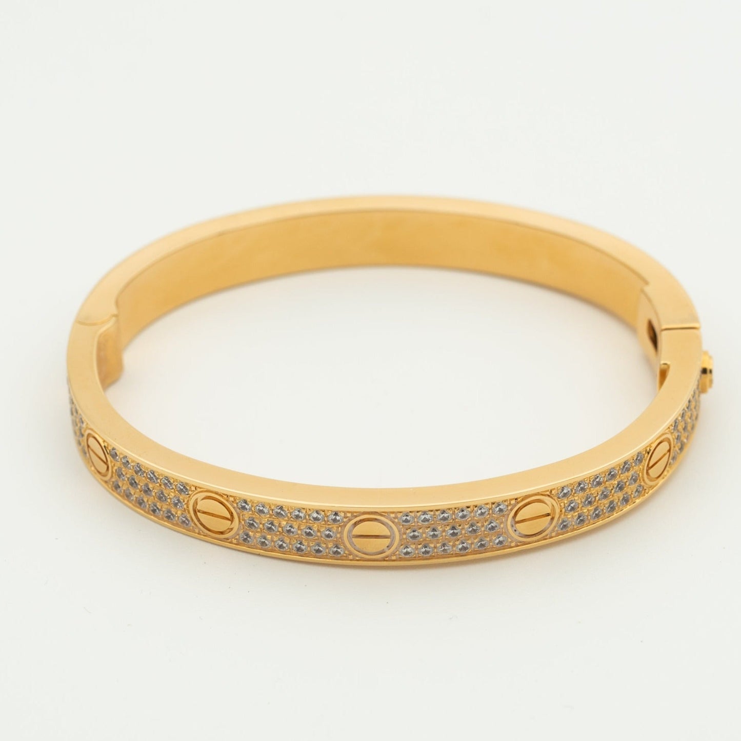 [Rose Tomorrow]LOVE BRACELET 6.1MM DIAMOND-PAVED