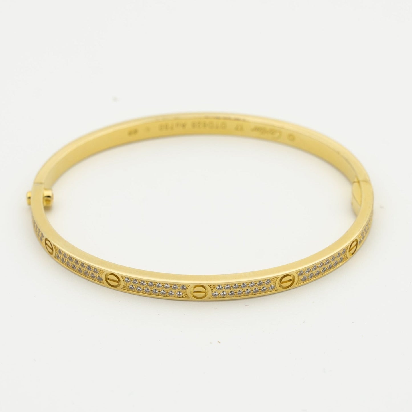 [Rose Tomorrow]LOVE BRACELET 3.65MM DIAMOND-PAVED