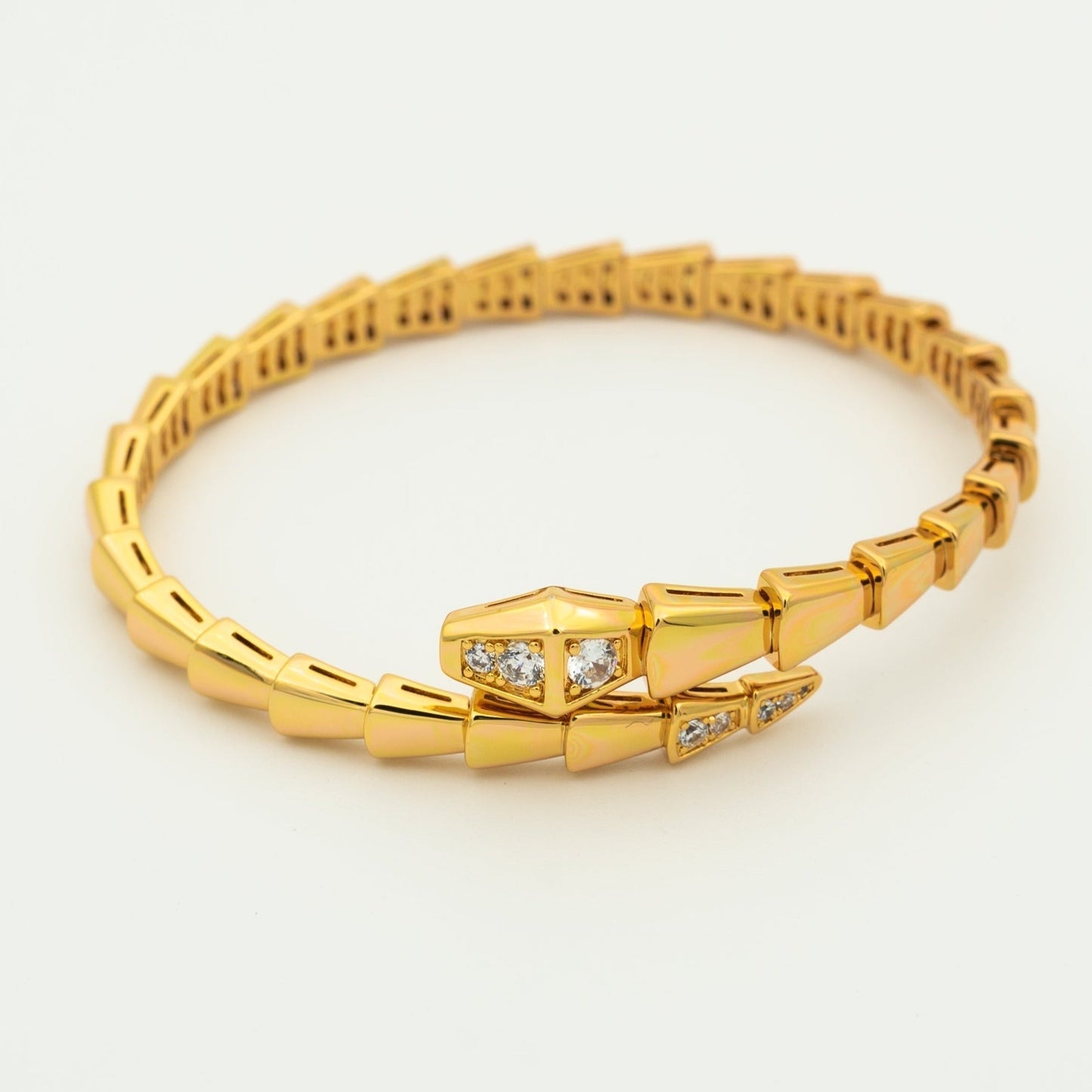 [Rose Tomorrow]SERPENTI BRACELET DIAMONDS PINK GOLD