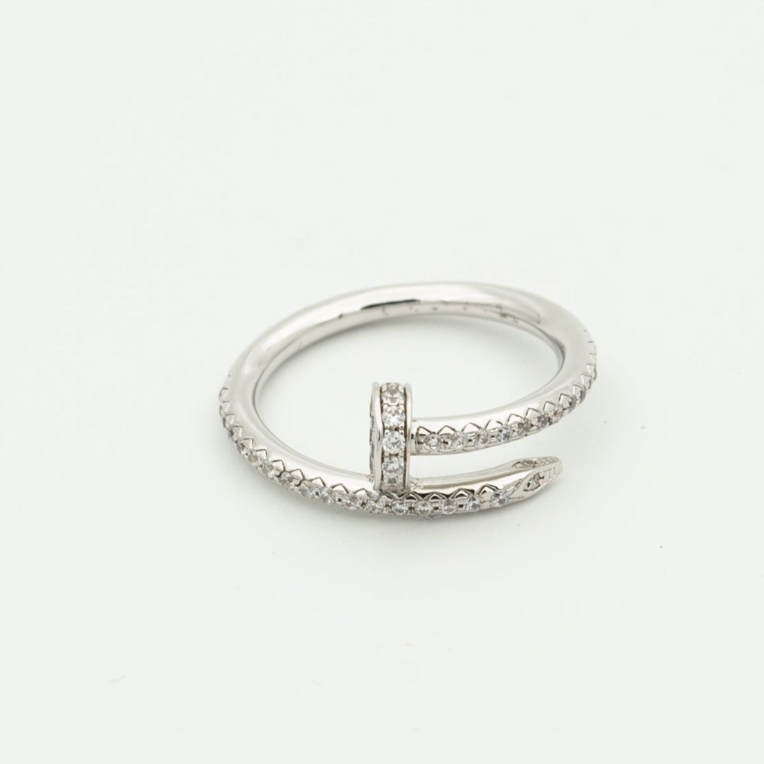 [Rose Tomorrow]JUSTE RING 1.8MM SILVER DIAMONDS