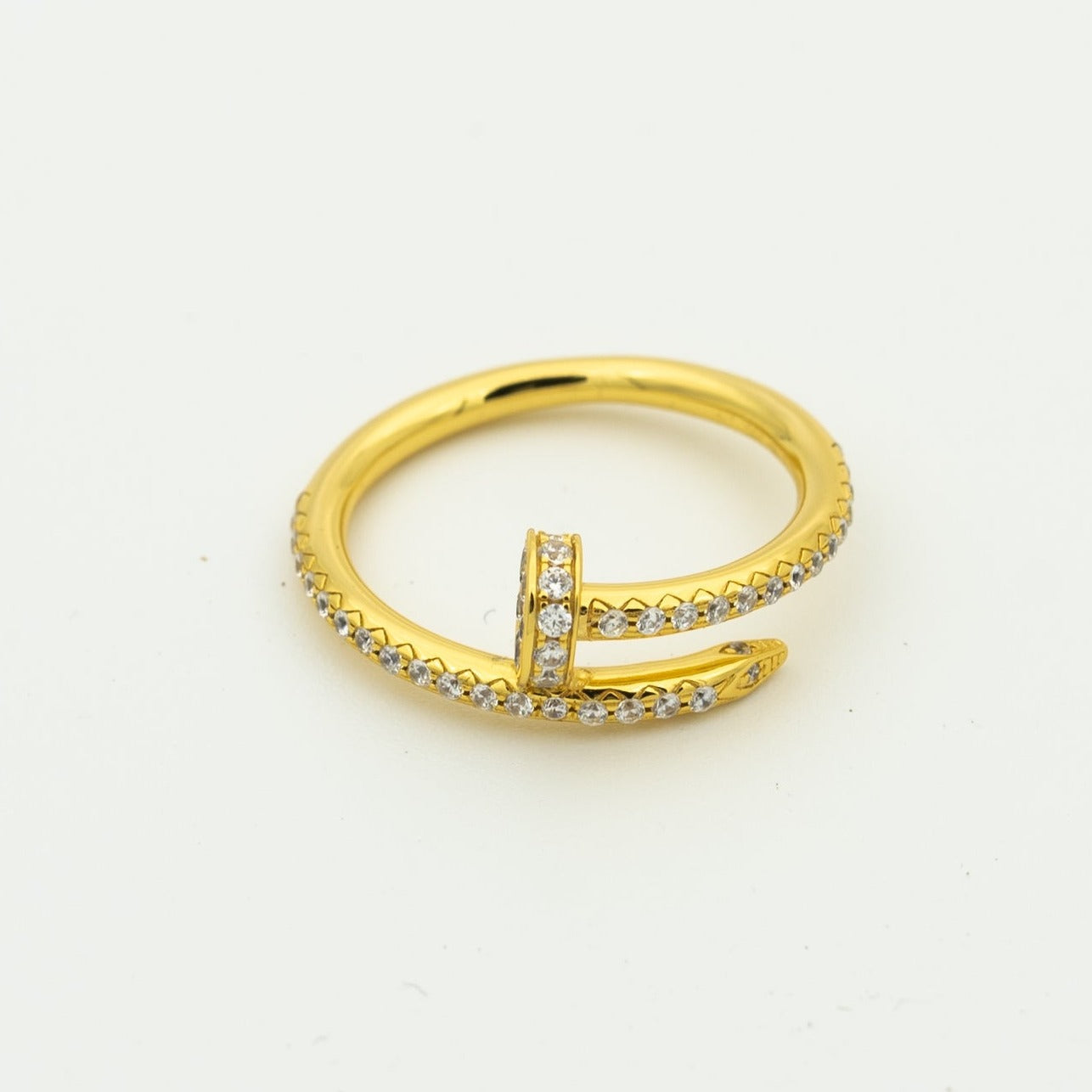 [Rose Tomorrow]JUSTE RING 1.8MM GOLD DIAMONDS