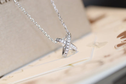 [Rose Tomorrow]JEUX DE DIAMOND NECKLACE