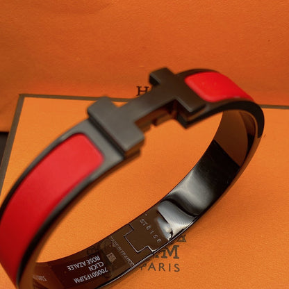 [Rose Tomorrow]CLIC HM SO BLACK RED BRACELET