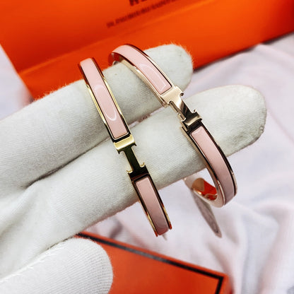 [Rose Tomorrow]CLASSIC HM CLIC  PINK 8MM ENAMEL BRACELET