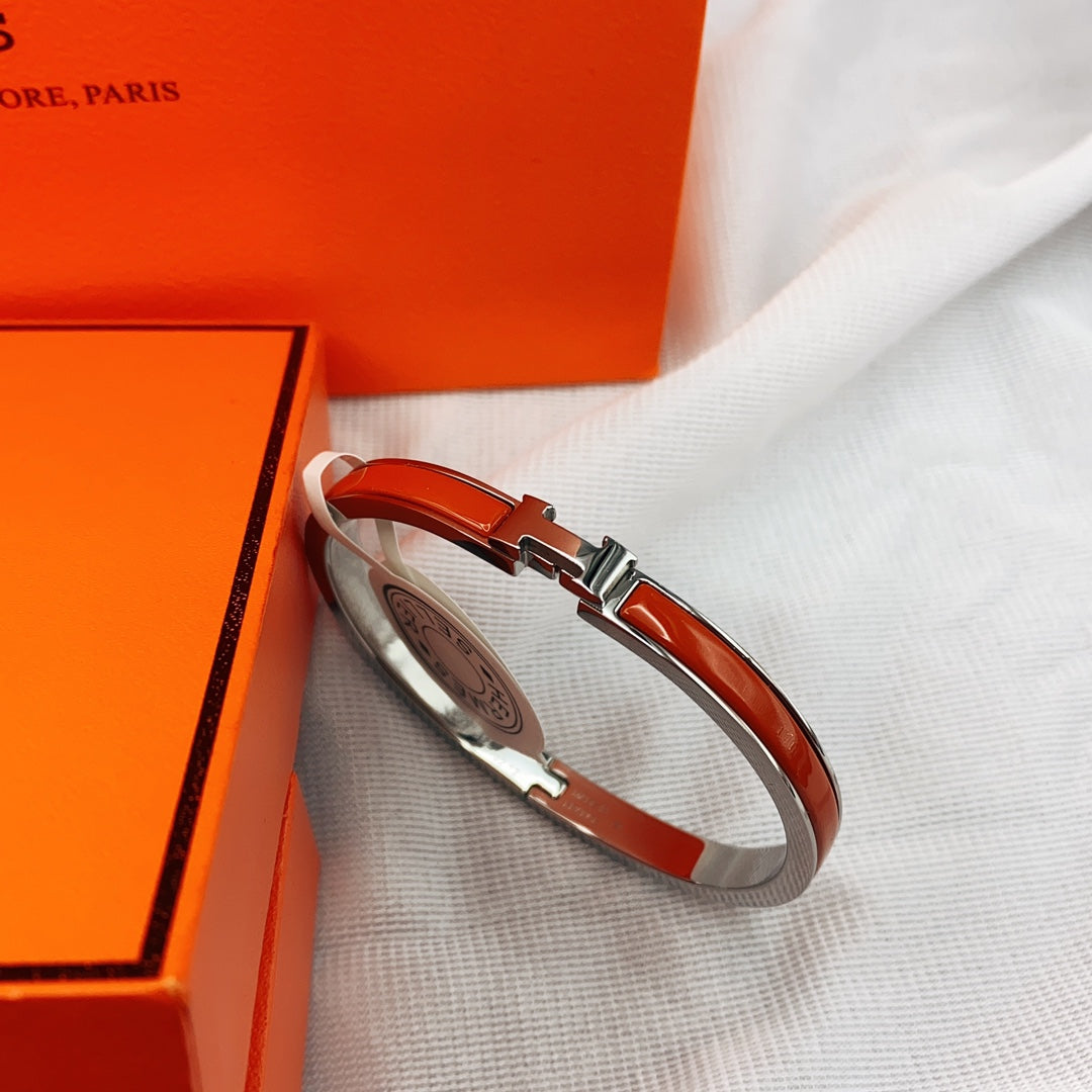 [Rose Tomorrow]CLASSIC HM CLIC RED 8MM ENAMEL BRACELET