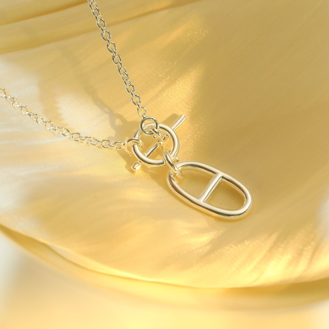 [Rose Tomorrow]HM CHAINE D'ANCRE PENDANT NECKLACE STERLING SILVER