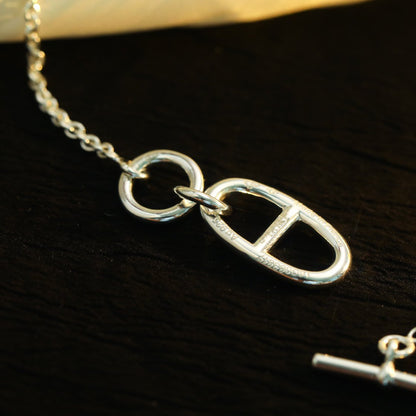 [Rose Tomorrow]HM CHAINE D'ANCRE PENDANT NECKLACE STERLING SILVER