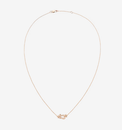 [Rose Tomorrow]FORCE 10 DIAMOND PINK GOLD NECKLACE MINI MODEL