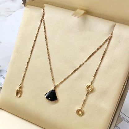 [Rose Tomorrow]DREAM NECKLACE ONYX 1 DIAMOND