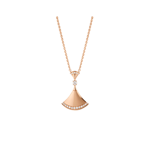 [Rose Tomorrow]DREAM NECKLACE PINK GOLD DIAMOND