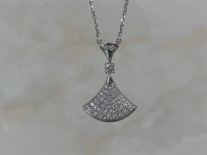 [Rose Tomorrow]DREAM NECKLACE SILVER FULL DIAMOND