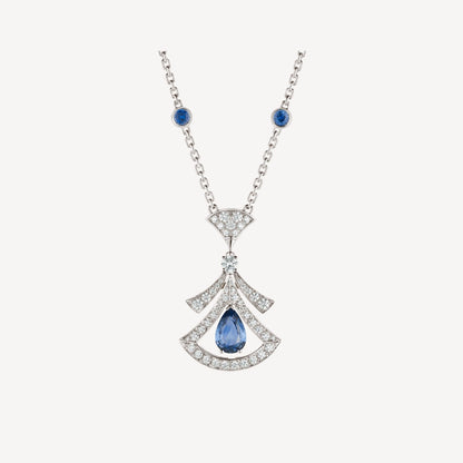 [Rose Tomorrow]DREAM NECKLACE AGATE DIAMOND SILVER